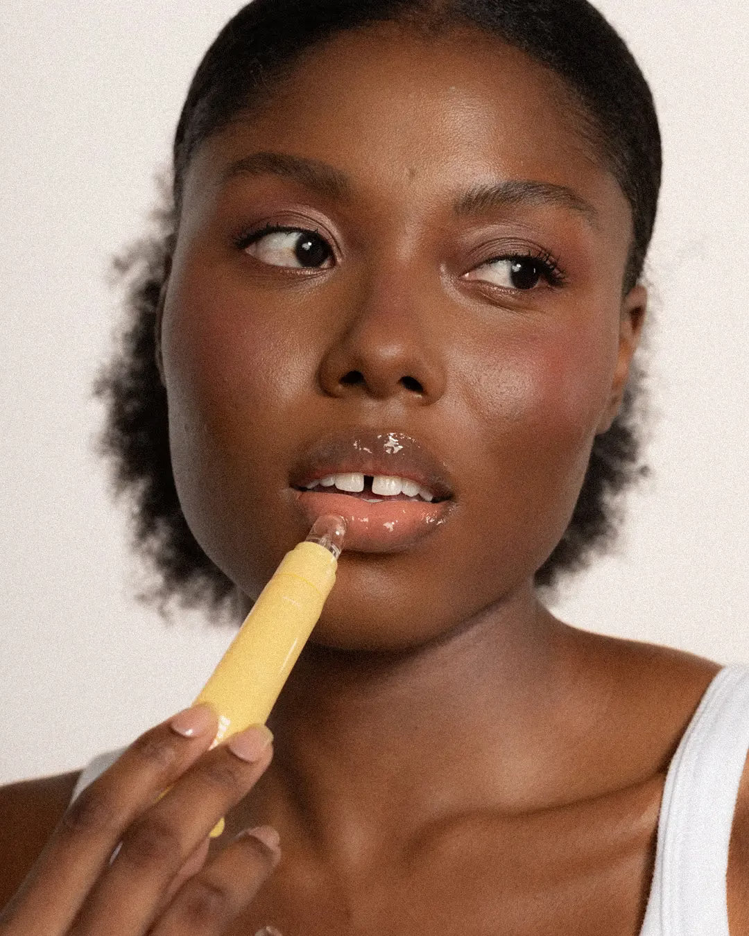 Lip Butter Vanilla Ice Cream Mame Cosmetics - Balm labial nutritivo de baunilha